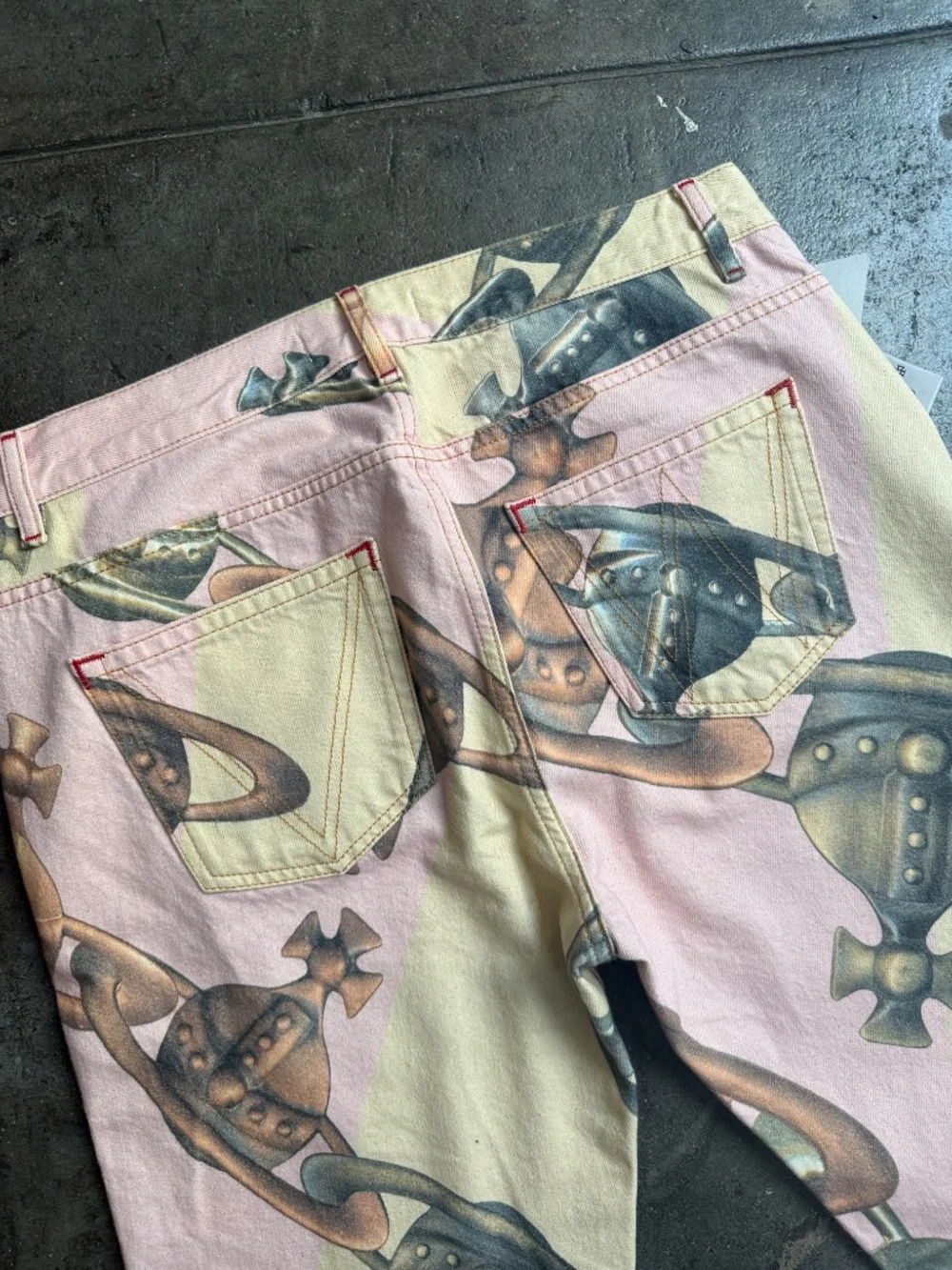 Vivienne Westwood New 530$ A/W 2022 over orb jeans w/ - Picture 3 of 11